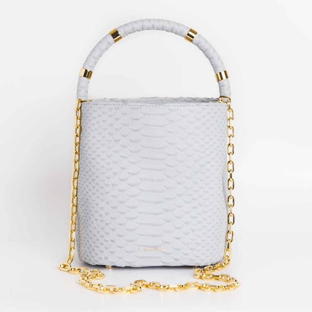 J. Lowery Max Mini - Dove Blue Python